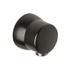 Kludi Sirena przyłącze kątowe z zaworem zwrotnym czarny mat