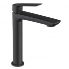 Demm Sleek Black bateria umywalkowa wysoka czarna