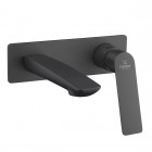 Demm Sleek Black bateria umywalkowa podtynkowa czarna