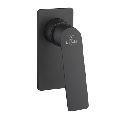 Demm Sleek Black bateria prysznicowa podtynkowa czarna