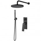 Demm Sleek Black zestaw natryskowy podtynkowy czarny