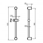 Vedo Lukka kompletny zestaw prysznicowy VBL2224/20