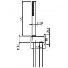 Vedo Lukka kompletny zestaw prysznicowy VBL2225