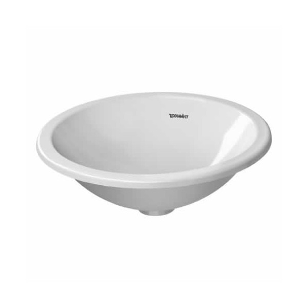 Duravit Architec umywalka wpuszczana w blat śr. 45 cm bez przelewu 03184500001
