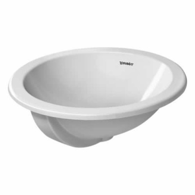 Duravit Architec umywalka wpuszczana w blat śr. 470 mm z przelewem