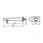 Vedo Desso kompletny zestaw wannowy VBD4231/20