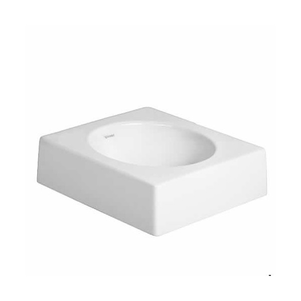Duravit Architec umywalka nablatowa 450x450 mm bez otworu na baterię