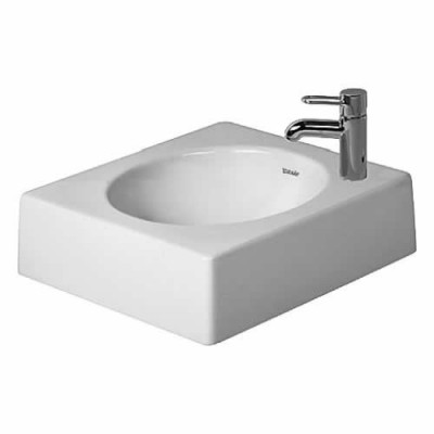 Duravit Architec umywalka nablatowa 450x450 mm otwór na baterię z prawej strony