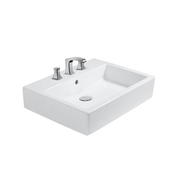 Duravit Vero umywalka 3-otworowa 60x47 cm