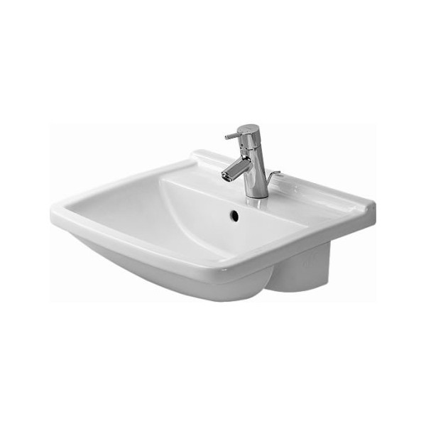 Duravit Starck 3 umywalka półblatowa 55 x 46 cm