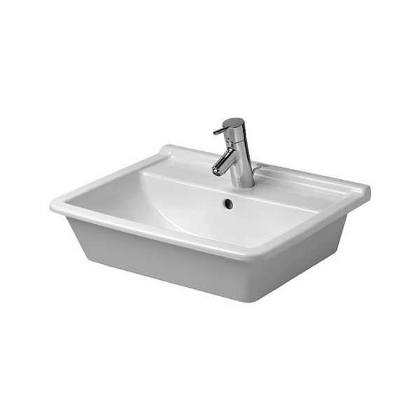 Duravit Starck 3 umywalka nablatowa 56x46 cm