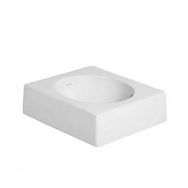 Duravit Architec umywalka nablatowa 420x420 mm bez otworu na baterię