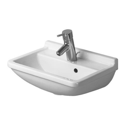 Duravit Starck 3 umywalka z przelewem 45x32 cm