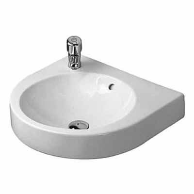 Duravit Architec umywalka 575x520 mm z przelewem otwór na baterię z lewej strony
