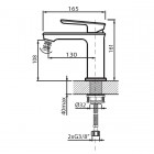Vedo Otto bateria umywalkowa VBO8001