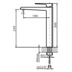 Vedo Sette bateria umywalkowa VBS7003