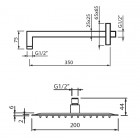 Vedo Mito kompletny zestaw wannowy VBS7231/20
