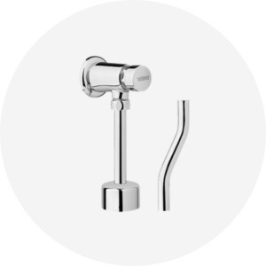 Zawory, przyciski i spłuczki do pisuaru