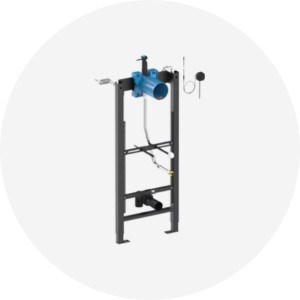 Stelaże podtynkowe do pisuaru