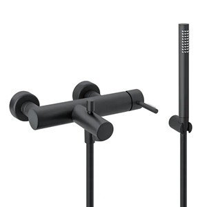 Czarne baterie wannowe