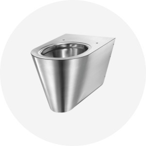 Urządzenia ze stali nierdzewnej do WC