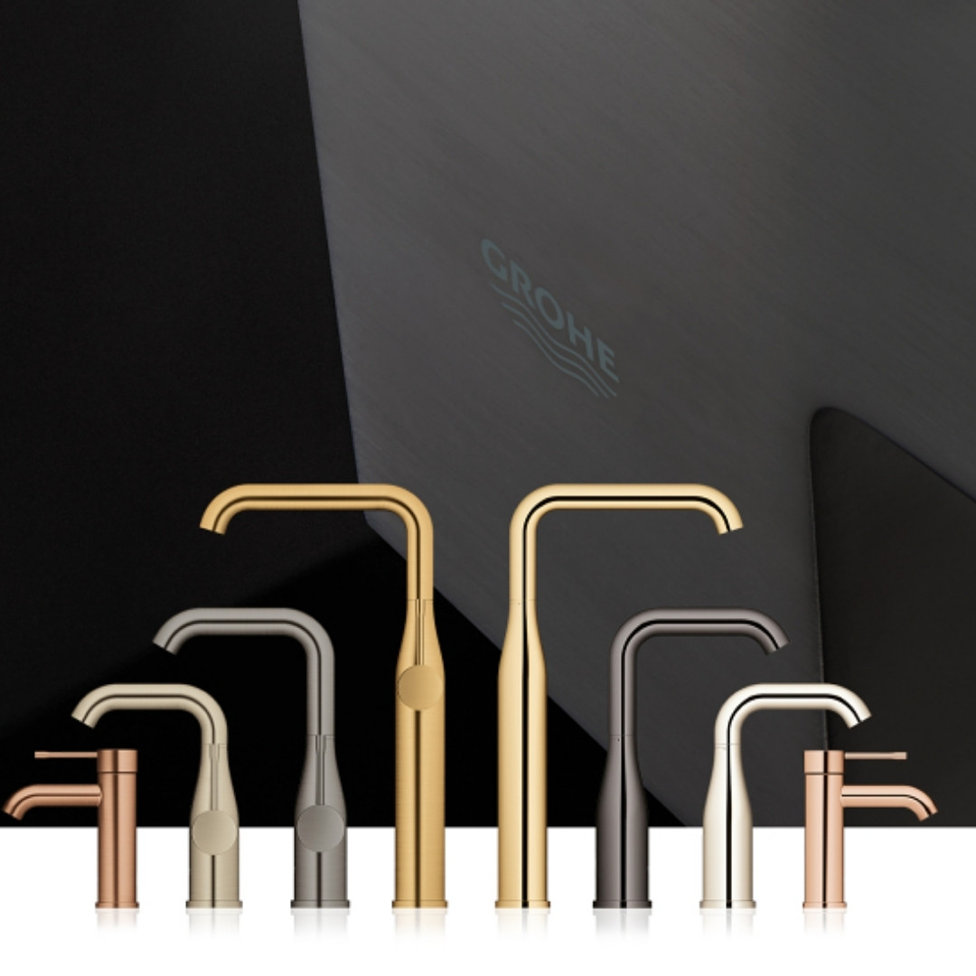 Złote baterie Grohe