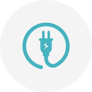 Zasilanie baterii bezdotykowych sieć 230V