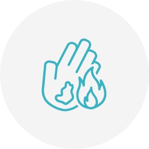 Status ukryty Delabie ochrona antyoparzeniowa