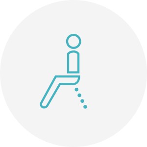 Status ukryty muszle myjące Toaleta myjąca - natrysk tylny