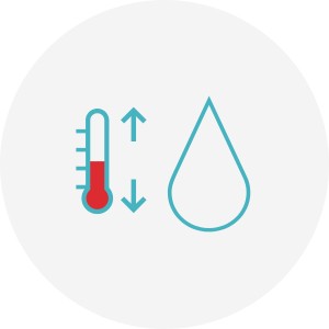 Status ukryty muszle myjące Toaleta myjąca - regulacja temperatury wody