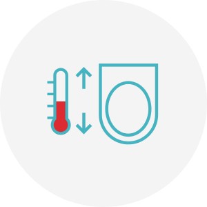 Status ukryty muszle myjące Toaleta myjąca - podgrzewane siedzisko