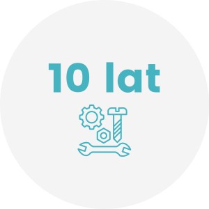 Status ukryty muszle myjące Geberit części AquaClean 10 lat