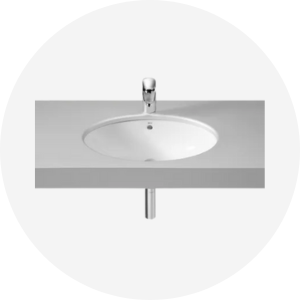 Umywalki łazienkowe podblatowe