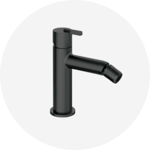 Baterie bidetowe czarne