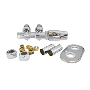 Zawory grzejnikowe zestawy termostatyczne retro