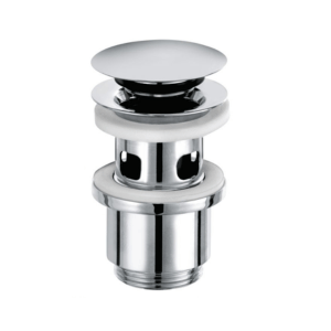 Korki do umywalki z przelewem retro