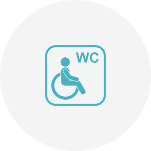 Łazienka dla niepełnosprawnych