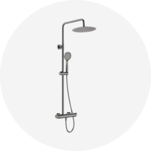 Kolumny prysznicowe z baterią