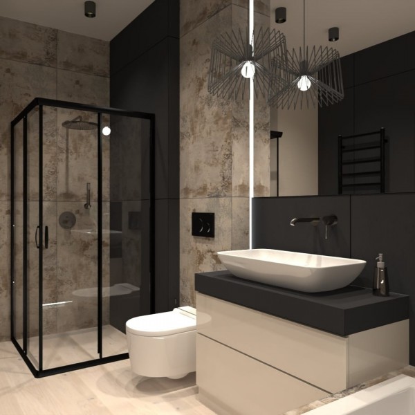 Czarna łazienka — jak ją zaaranżować? Inspiracje i praktyczne wskazówki.