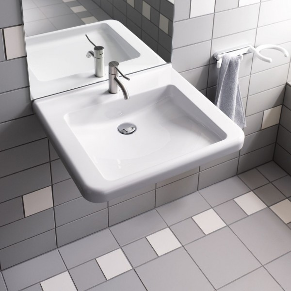 Umywalka dla niepełnosprawnych: wymiary, wysokość montażu