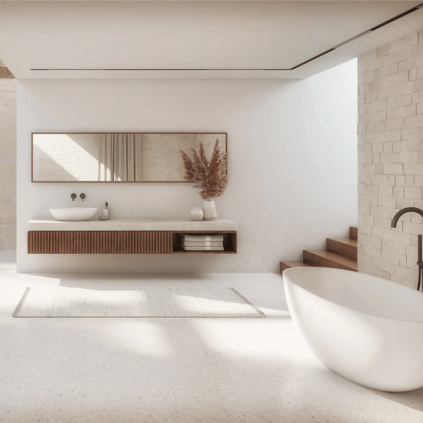 Łazienka w stylu japandi – unikalne połączenie stylu japońskiego i skandynawskiego