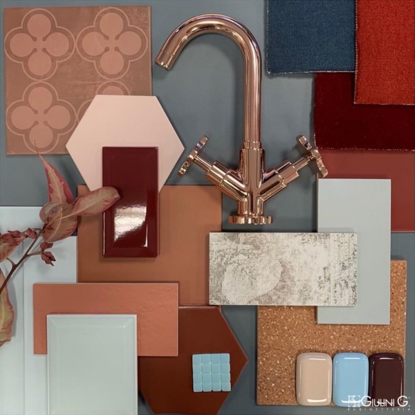 Złota łazienka - złote baterie łazienkowe i pomysł na ich aranżacje!