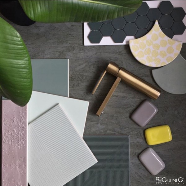 Złota łazienka - złote baterie łazienkowe i pomysł na ich aranżacje!