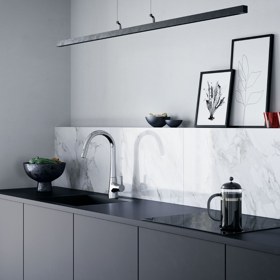 Baterie kuchenne Oras Inspera w aranżacjach kuchennych!