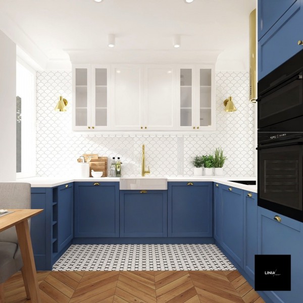 Projekt kuchni i łazienki w domu jednorodzinnym!