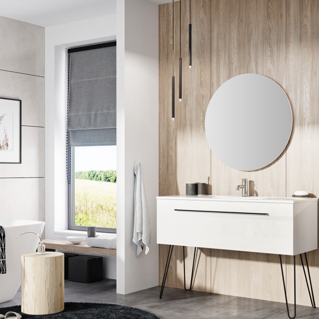 Inspiracje z meblami łazienkowymi Elita Meble Futuris!