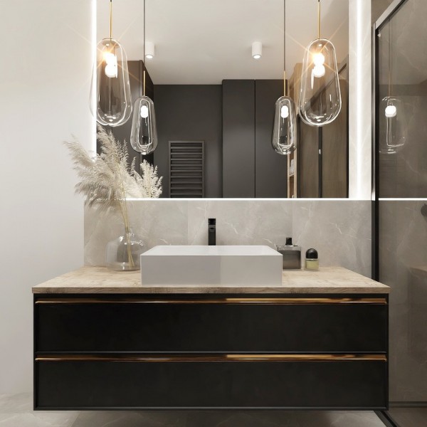 Mała łazienka w stylu skandynawskim!