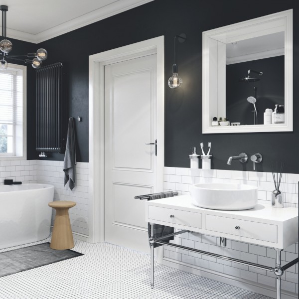 Łazienka retro z armaturą Kludi Bozz!