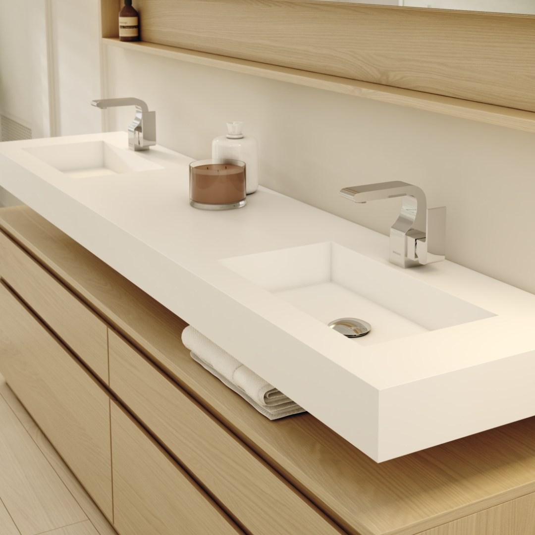 Inspiracje łazienkowe z chromowymi bateriami Kohlman Saxo!