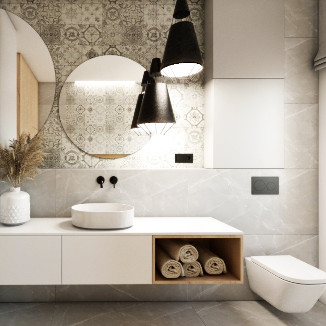 Spokój i harmonia w łazience w stylu Boho!